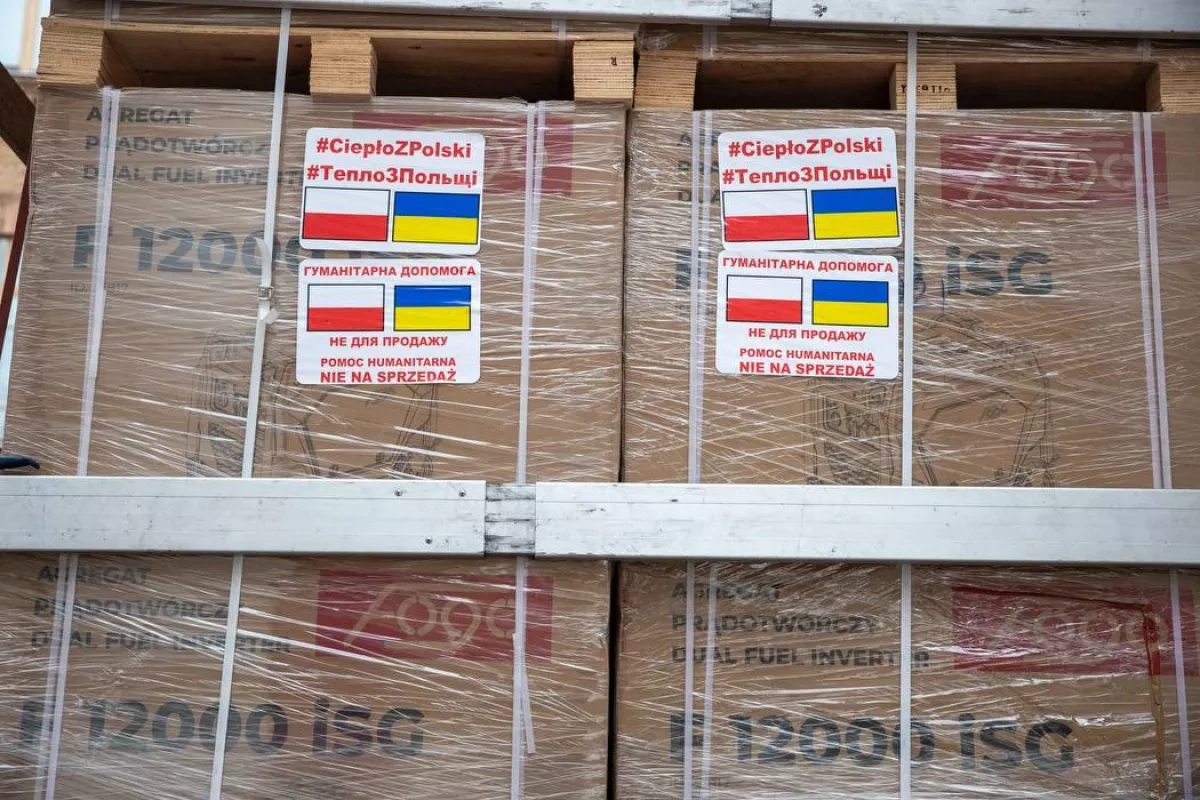 Kyiv receives 130 generators from Poland to boost energy resilience PHOTO