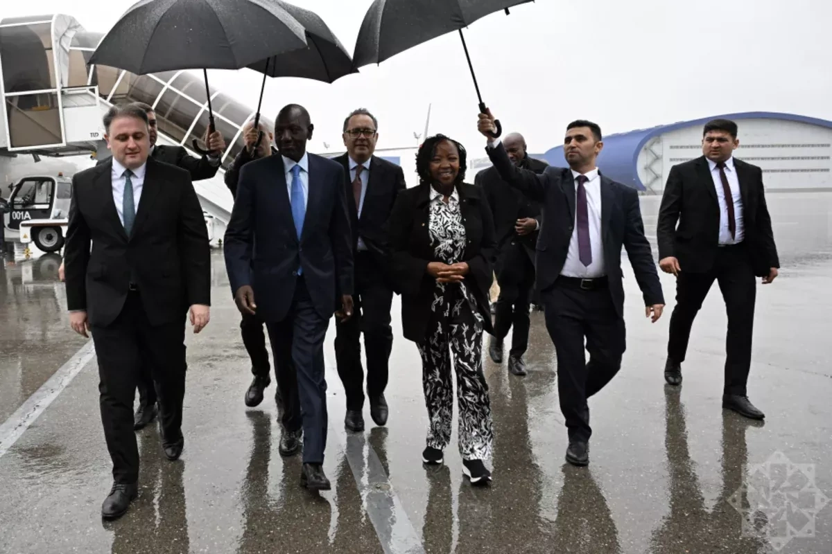 Kenya’s President William Ruto lands in Azerbaijan to attend WUF13 PHOTO