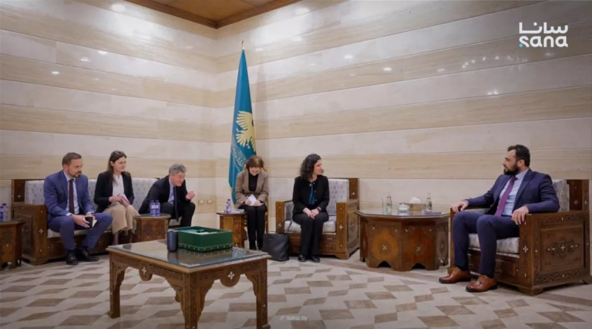SANA: Damascus hosts EU officials for discussions on future cooperation PHOTO