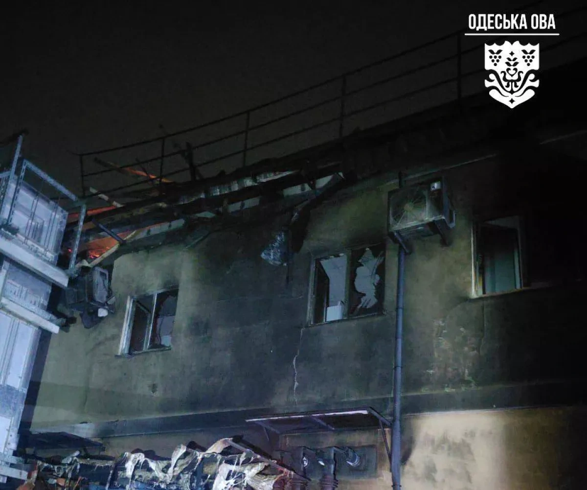 Russia strikes Ukraine's Odesa again, injuring one, damaging infrastructure PHOTO
