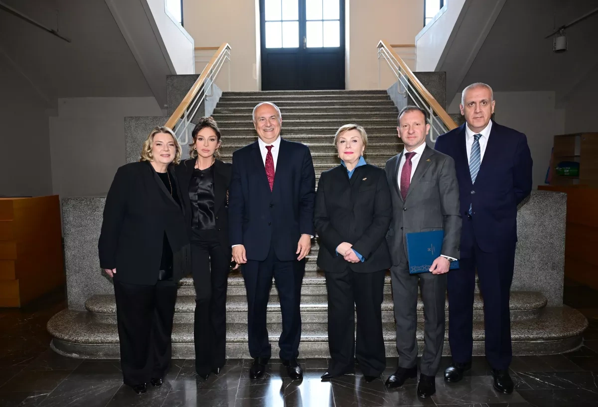 Azerbaijani First Lady Mehriban Aliyeva visits Georgian National Museum in Tbilisi PHOTO