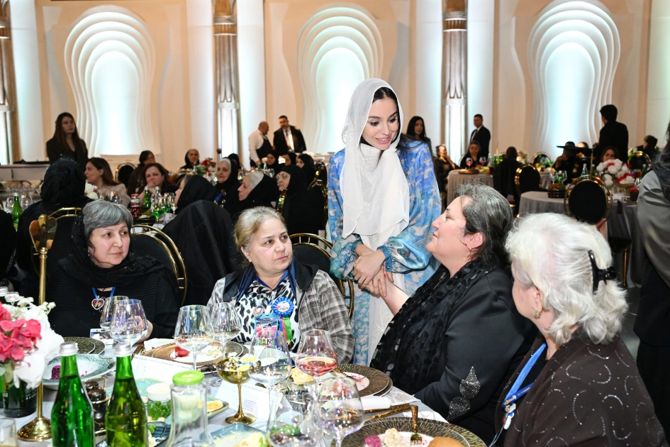 Leyla Aliyeva attends iftar dinner held with participation of martyrs’ mothers