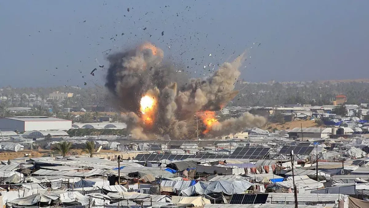Israel strikes three Hamas weapons facilities across Gaza VIDEO