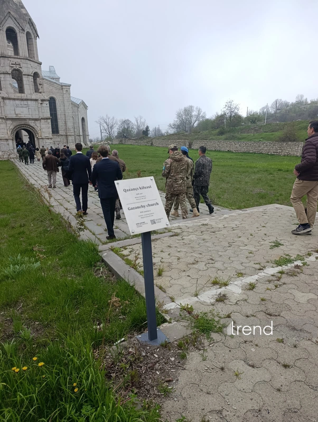 Diplomatic corps representatives visit Ghazanchi Church in Shusha (PHOTO)