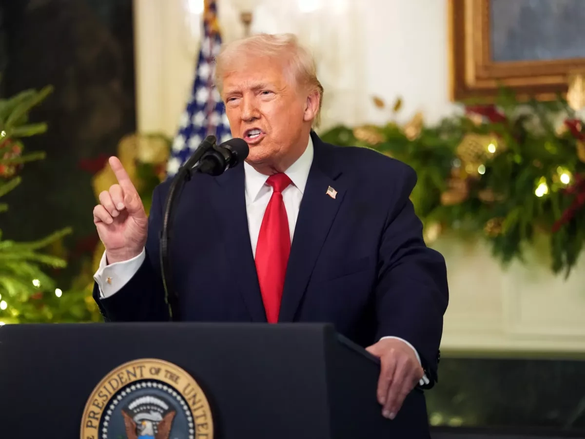Trump: Another "armada" floating toward Iran right now VIDEO