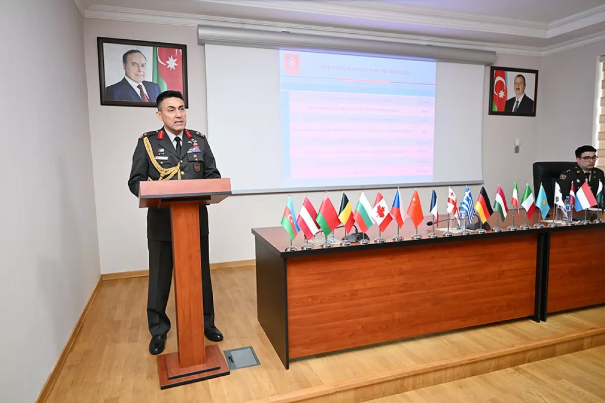 Azerbaijan's defence ministry holds year-end meeting with foreign military attaches PHOTO