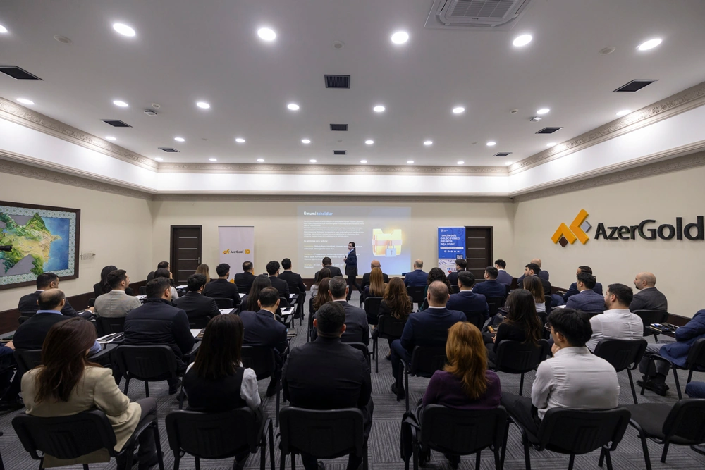 Next cybersecurity training was held at AzerGold CJSC (PHOTO/VIDEO)