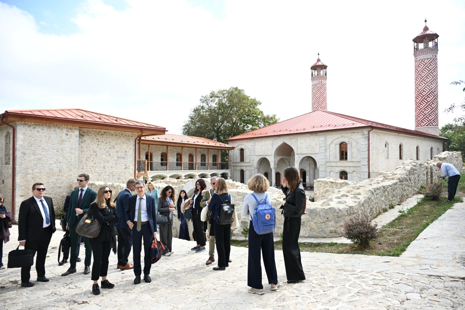 EU Council delegation visits Azerbaijan’s Shusha (PHOTO/VIDEO)