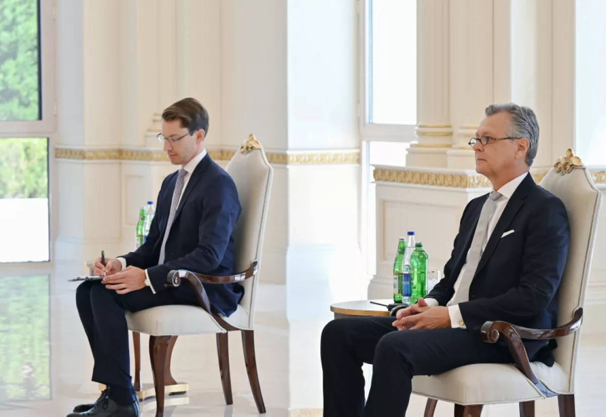 Baku-Berlin ties in focus as President Aliyev receives new German ambassador PHOTO