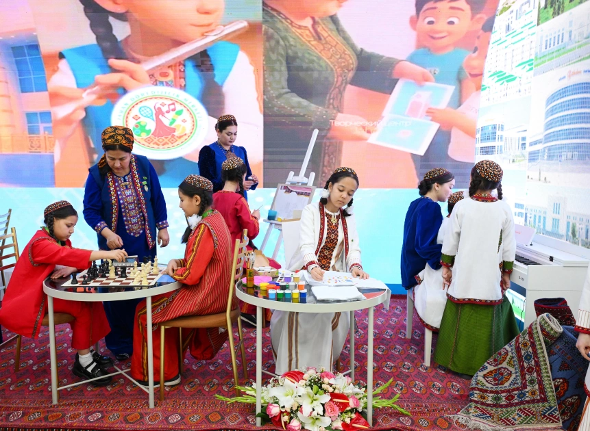 Heydar Aliyev Foundation VP Leyla Aliyeva participates in international conference in Turkmenistan (PHOTO)