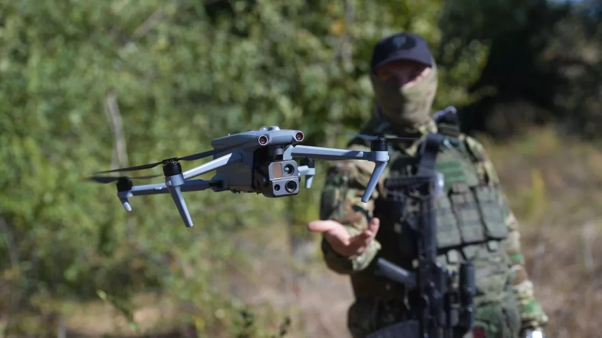 Latvia detects drone near its border with Russia