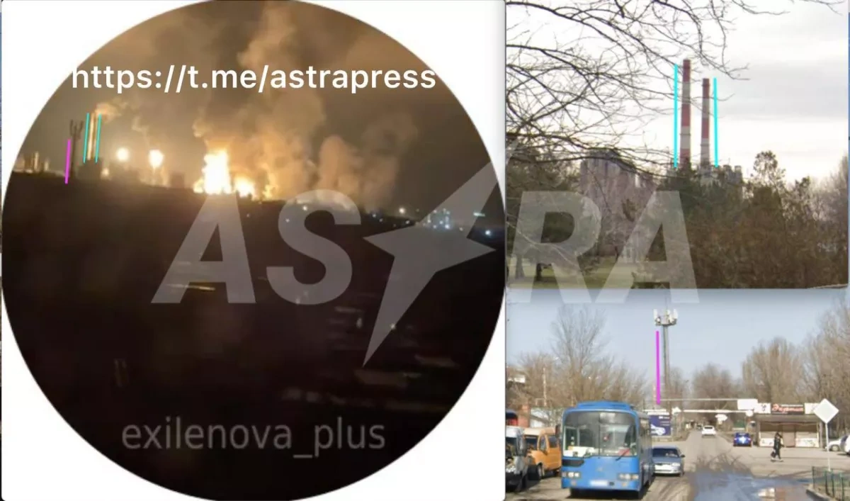 Russian petrochemical plant hit in overnight drone attack in Stavropol Krai PHOTO/VIDEO