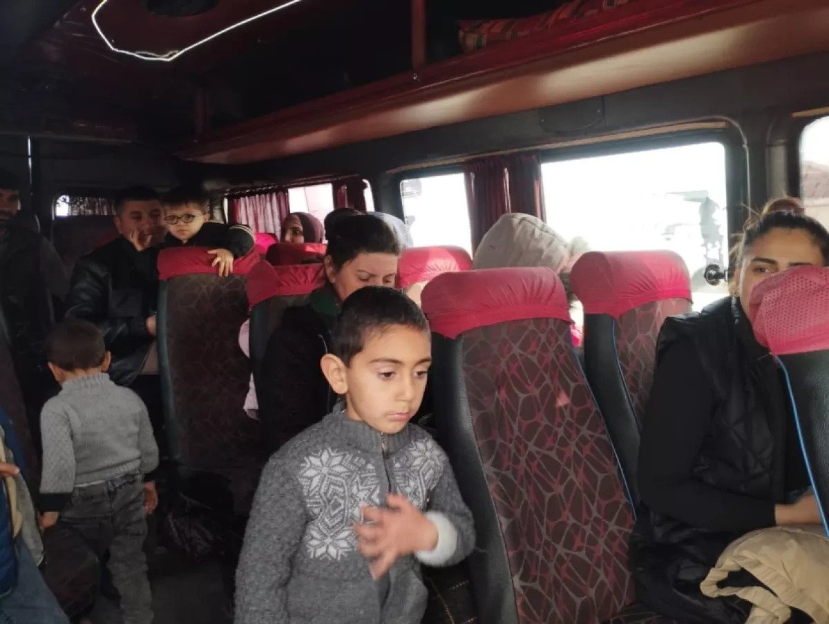 Azerbaijani families return to Tazabina, Seyidbayli villages in Karabakh PHOTO