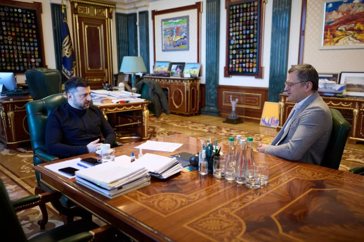 Zelenskyy appoints new head of Ukraine’s security service, meets former FM PHOTO