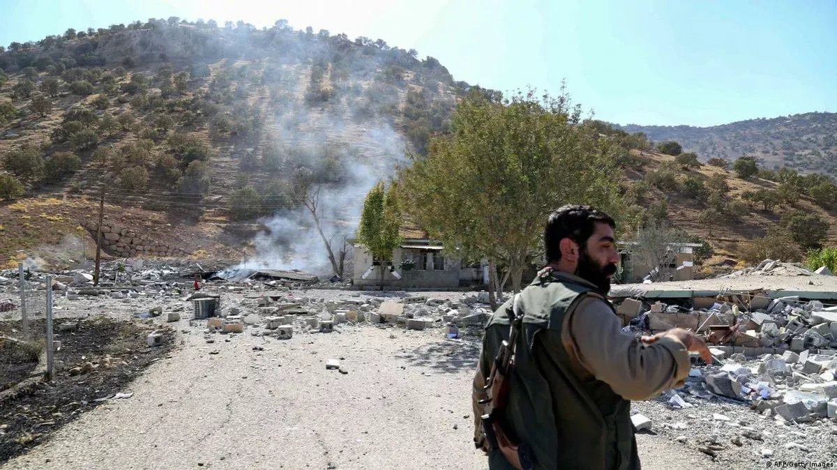 Iran strikes Kurdish militants’ base near Erbil, reports say
