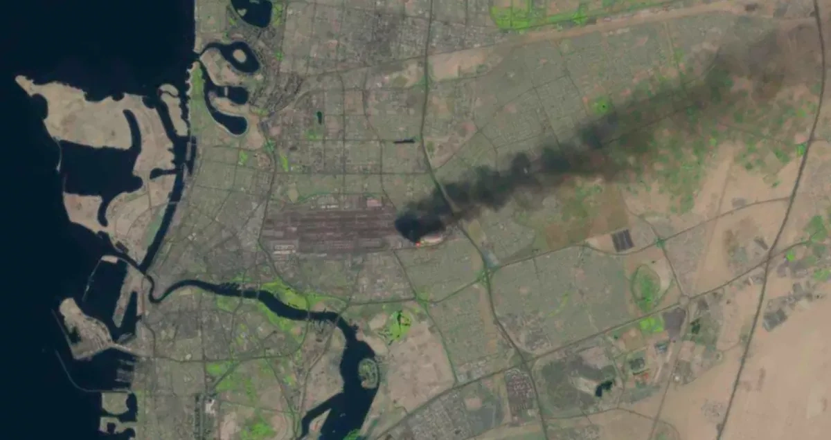 Satellite images reveal damage from US-Israel strikes in Iran PHOTO