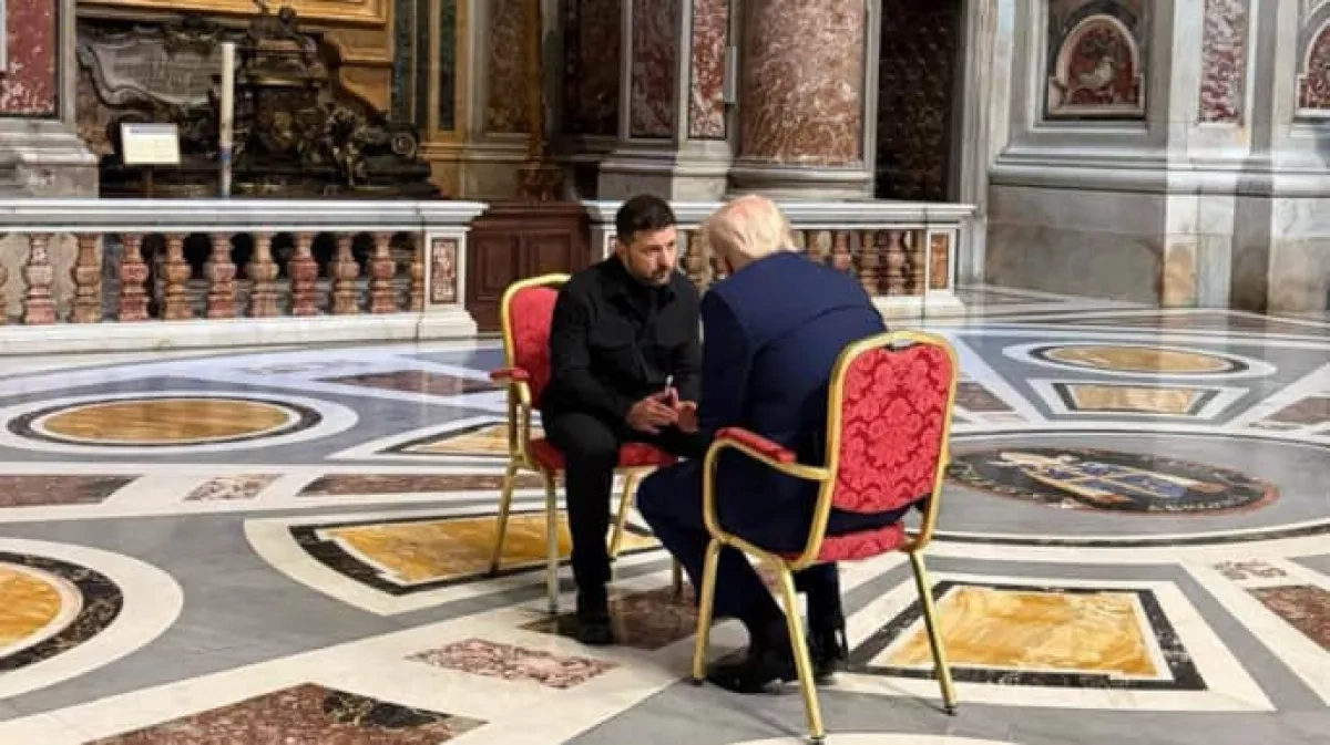 Zelenskyy says Vatican meeting with Trump marked turning point