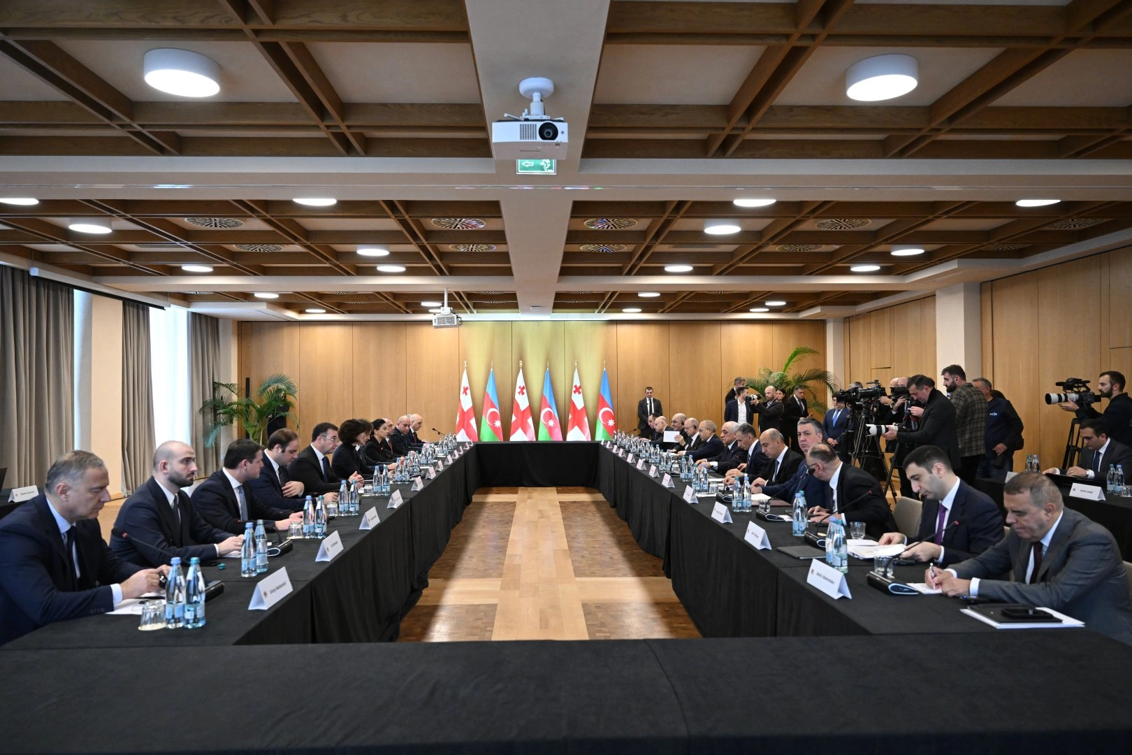 Azerbaijan-Georgia Economic Cooperation Commission holds 11th meeting (PHOTO)