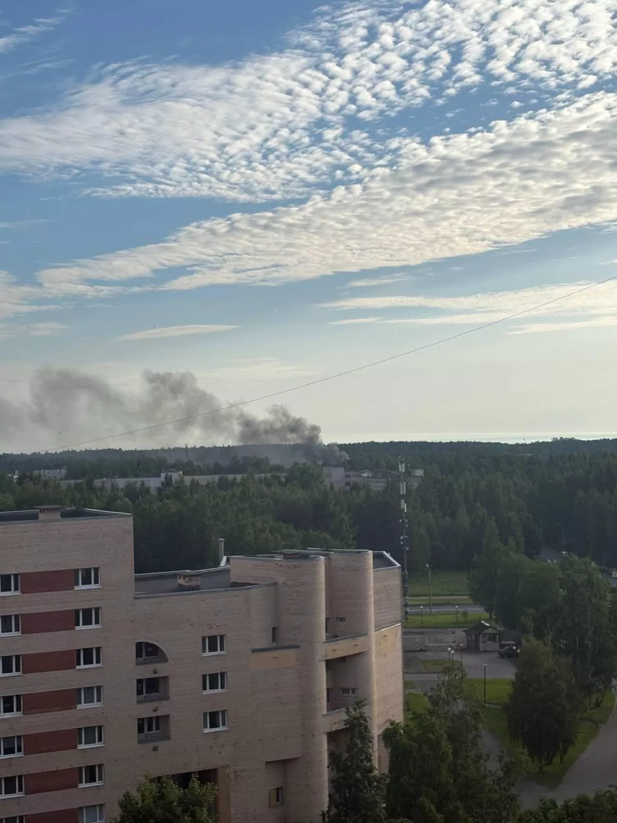 Media: Drone attack in St. Petersburg may have targeted oil depot PHOTO