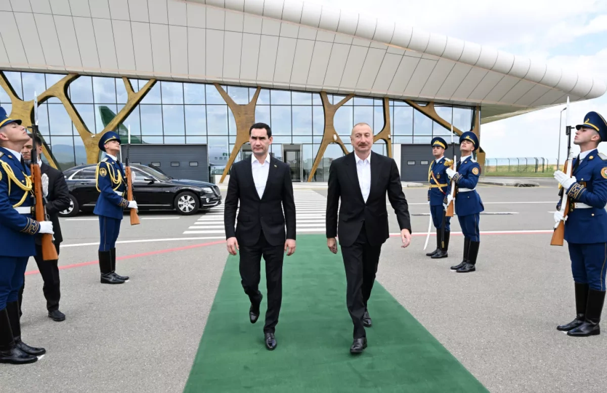 Turkmen president's state visit to Azerbaijan concludes PHOTO