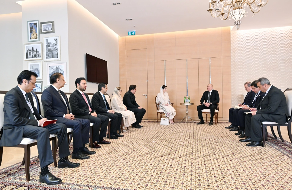 President Ilham Aliyev receives Chief Minister of Pakistan's Punjab Province (PHOTO)