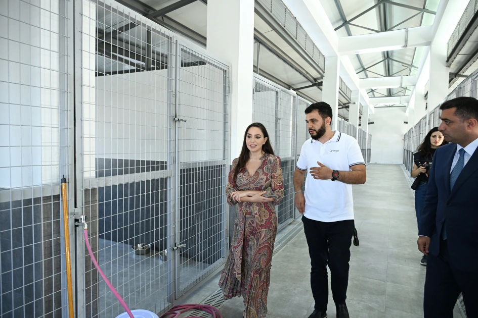 Leyla Aliyeva attends opening of regional branch of Stray Animal Care Center in Yevlakh (PHOTO)