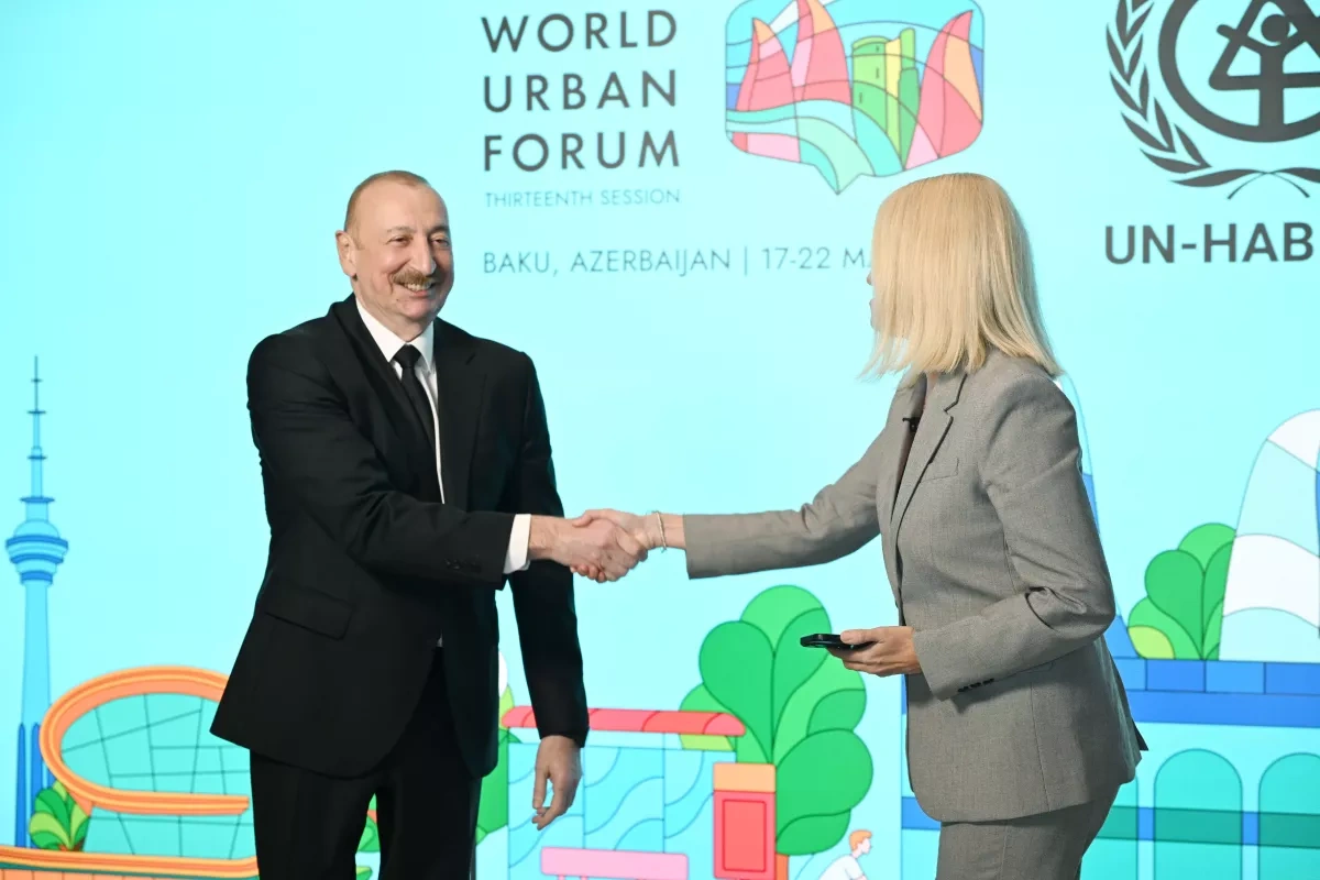 Azerbaijan develops unique blueprint for building cities from scratch, says President Aliyev Interview with Euronews / PHOTO