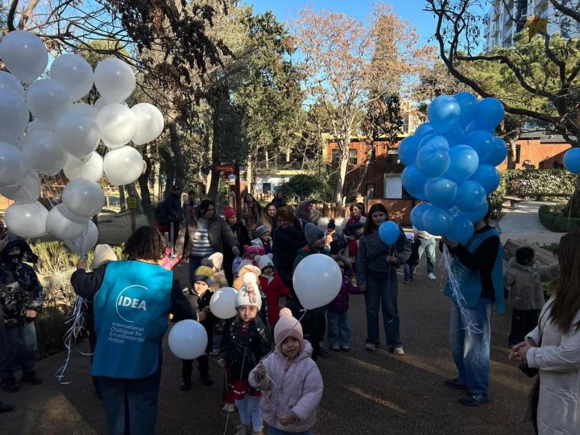 Holiday event for children organized at Baku Zoological Park on Leyla Aliyeva's initiative (PHOTO)