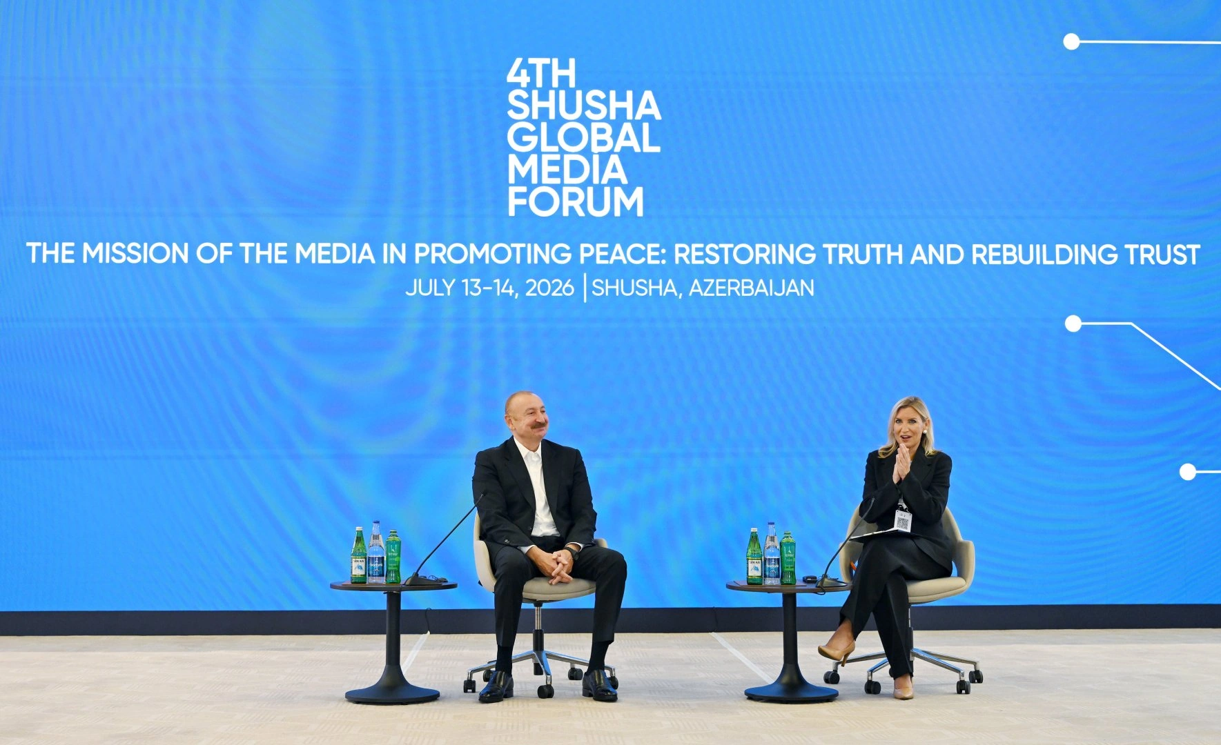 President Ilham Aliyev attends opening of 4th Shusha Global Media Forum (PHOTO) (LIVE)