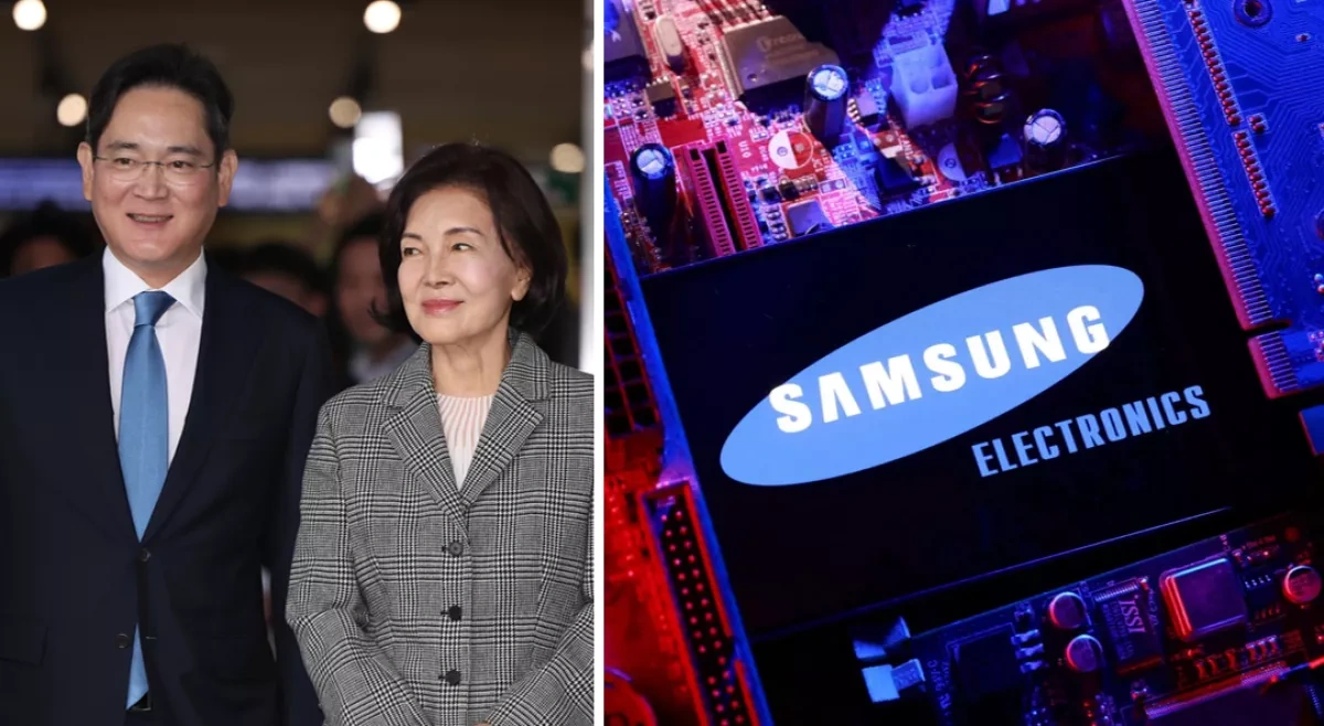 Samsung chief boosts direct stake with billion-dollar family deal