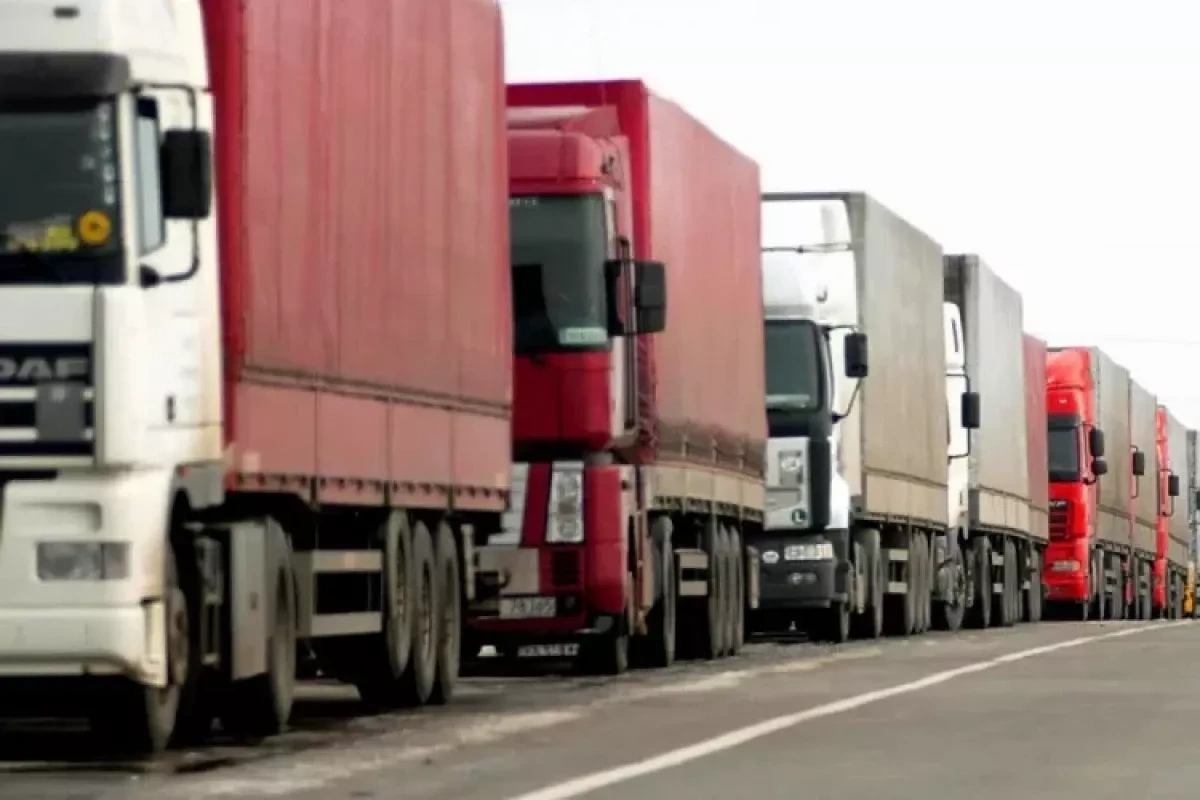 Azerbaijan halts truck crossings with Iran after drone strikes