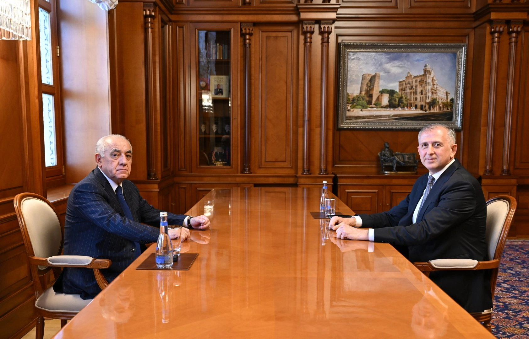 Azerbaijan's prime minister holds meeting with Georgian ambassador