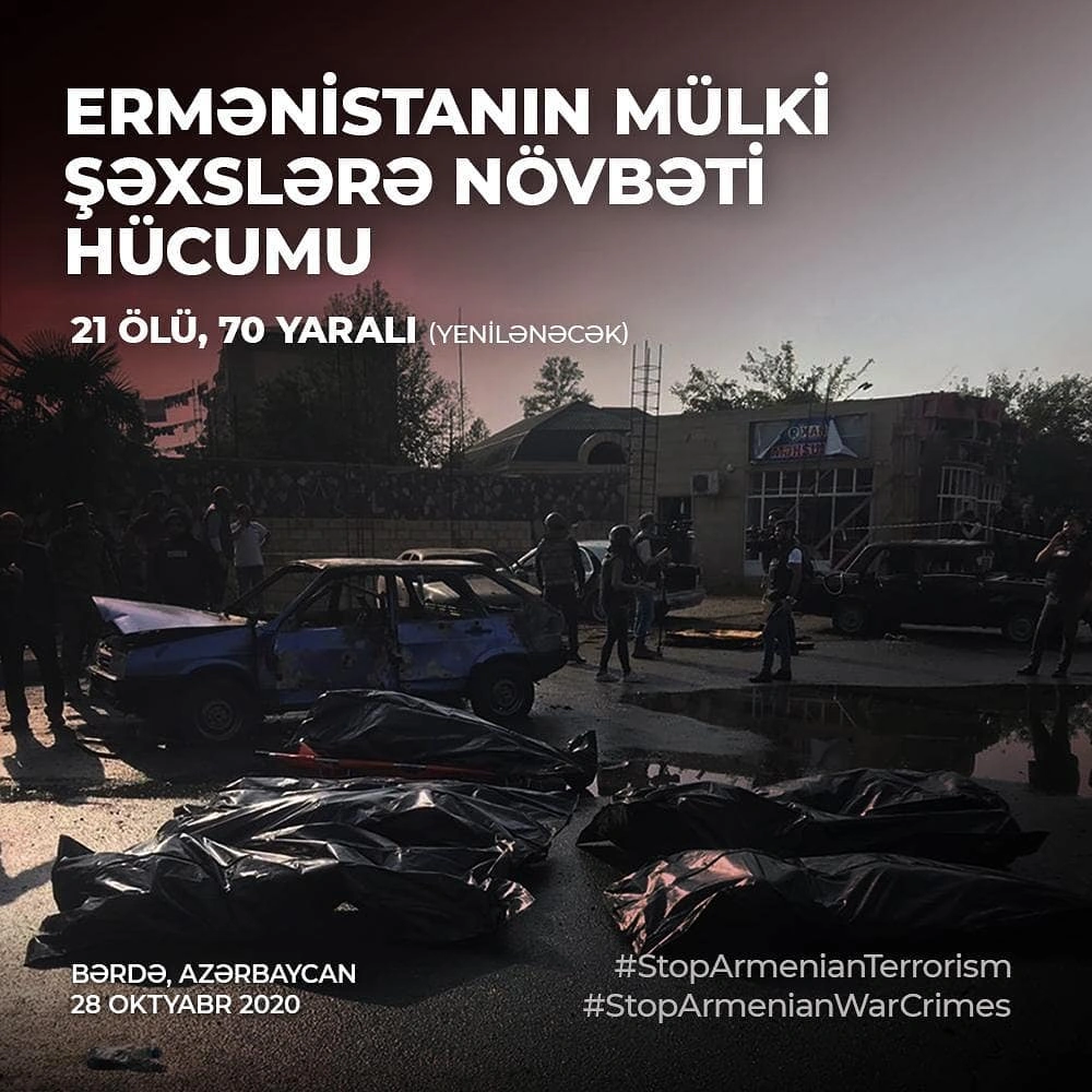 Chronicles of Victory: First VP Mehriban Aliyeva shares post on another attack of Armenians on Barda (PHOTO)