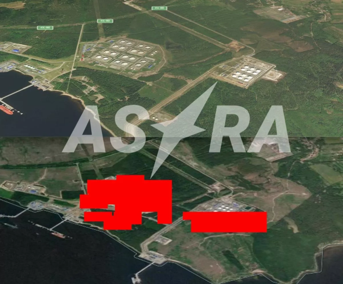 Astra: Russia’s Baltic oil terminal on fire after drone strike VIDEO / PHOTO