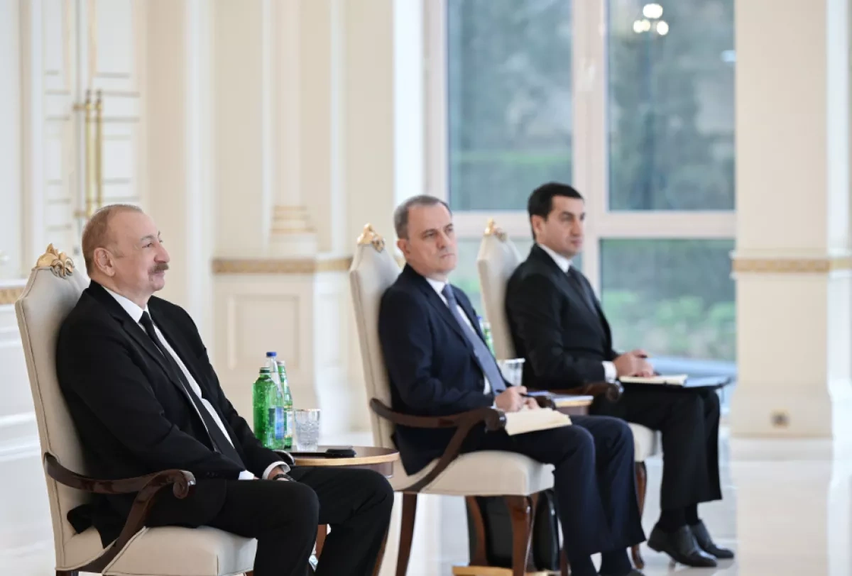 Azerbaijani president accepts credentials of several newly appointed ambassadors PHOTO