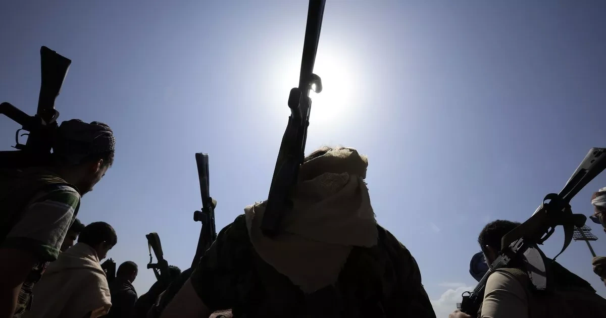 Yemen says air defences down Houthi drone headed for Marib