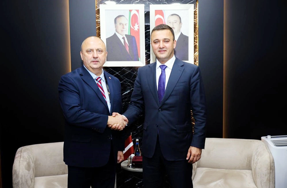 Azerbaijan’s MoD Director General holds series of meetings within "ADEX-2026" Exhibition (PHOTO)
