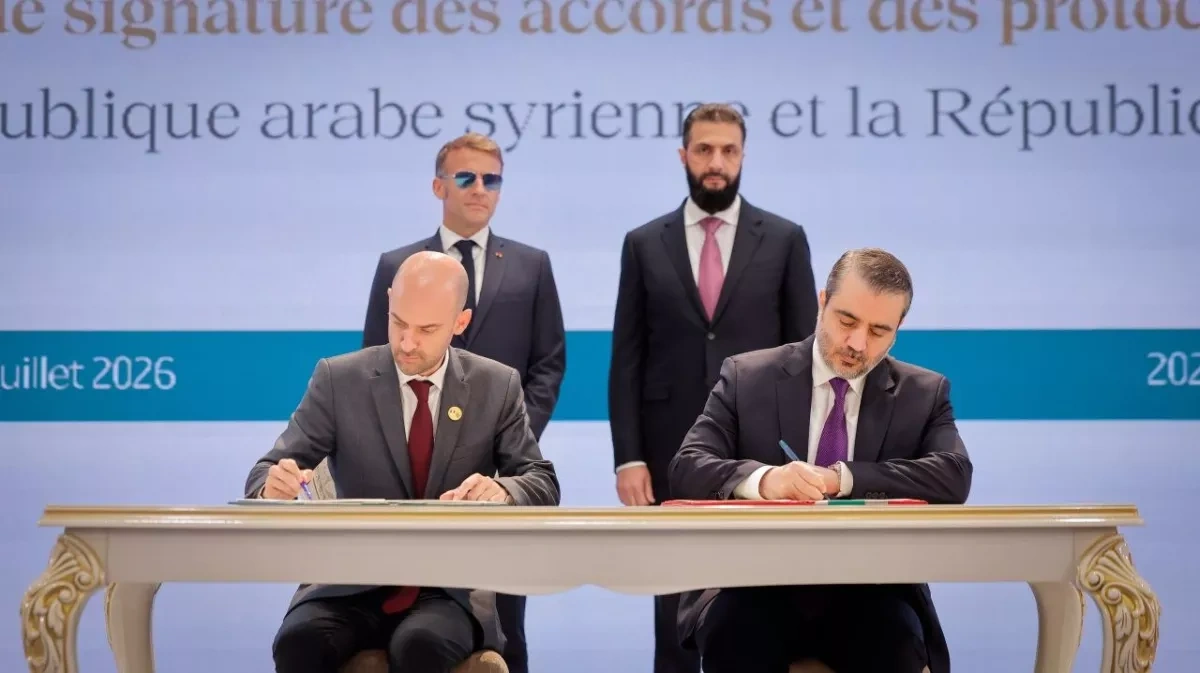 Syria, France sign agreements to expand strategic partnership PHOTO