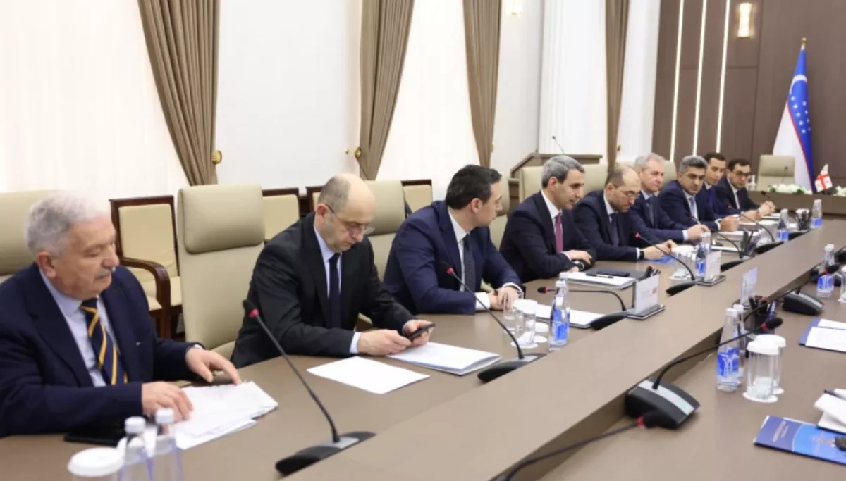 Azerbaijan, Uzbekistan, Georgia explore trilateral railway ties PHOTO