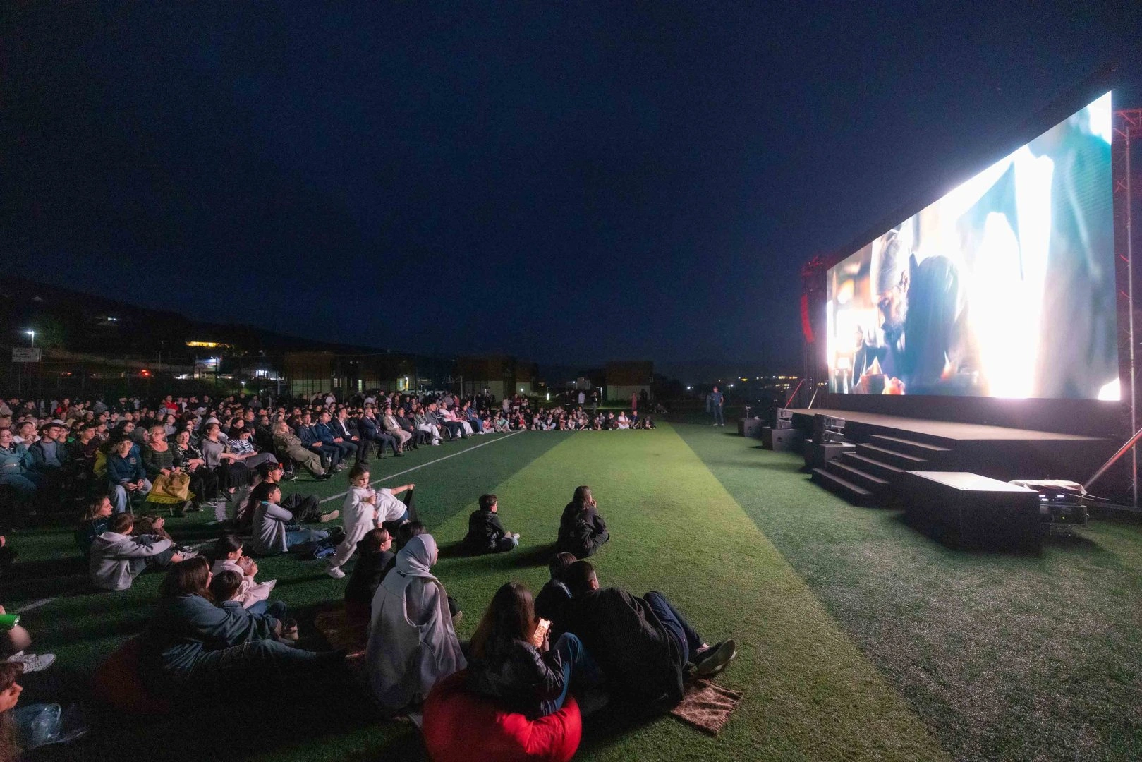 National cinema screening held in Dashkesan, organized by AzerGold CJSC and Baku Media Center (PHOTO)