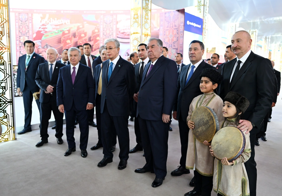 President Ilham Aliyev visits CIS National Culinary Festival and attended official reception (PHOTO)