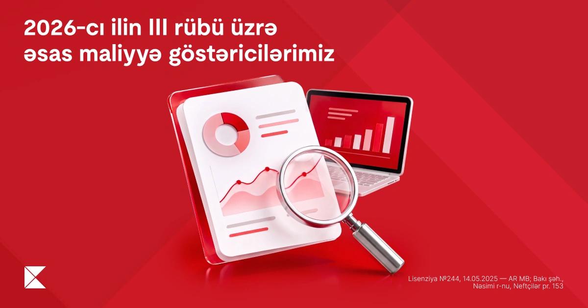 Kapital Bank’s net profit increased by 29.6% in the first 9 months of 2026