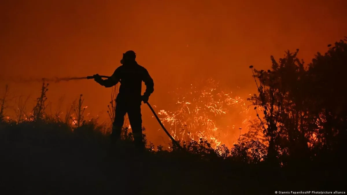 Blazing heat fuels deadly wildfires across Europe PHOTO