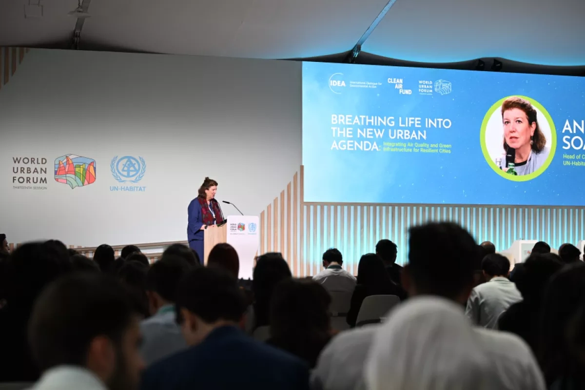 Baku hosts high-level forum on clean air, green cities at WUF13 PHOTO