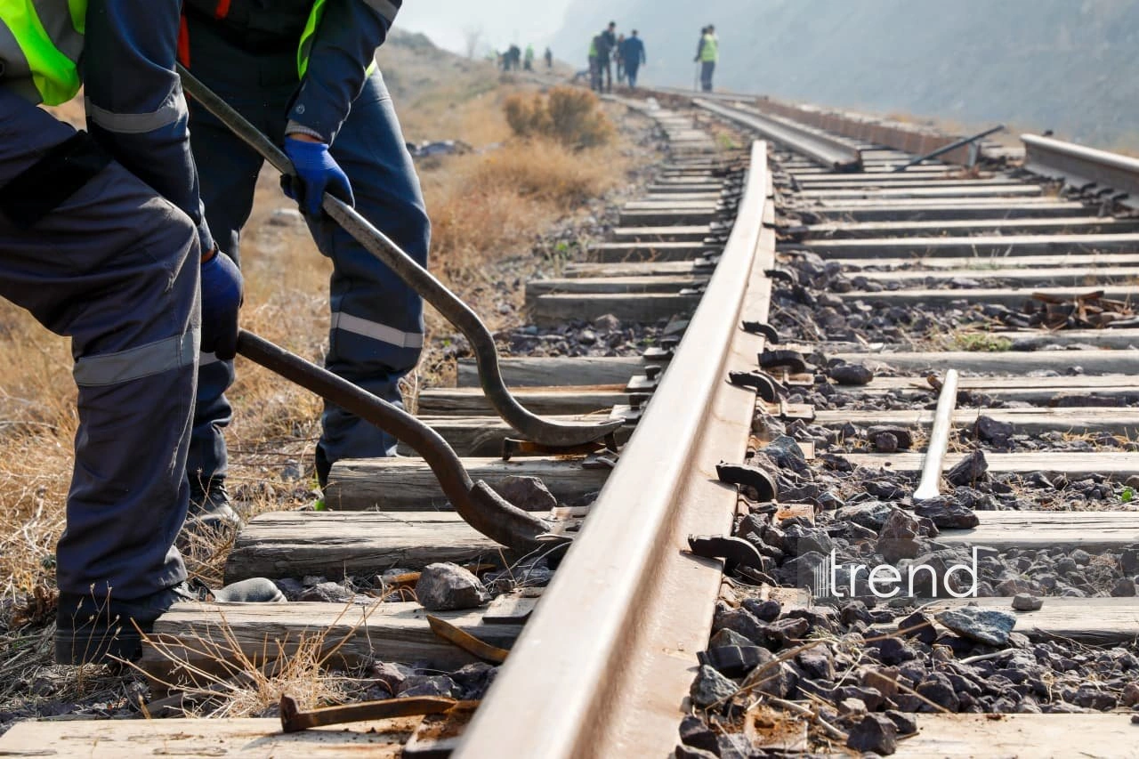 Azerbaijan tracks reconstruction progress for Alat-Osmanli-Astara railway line
