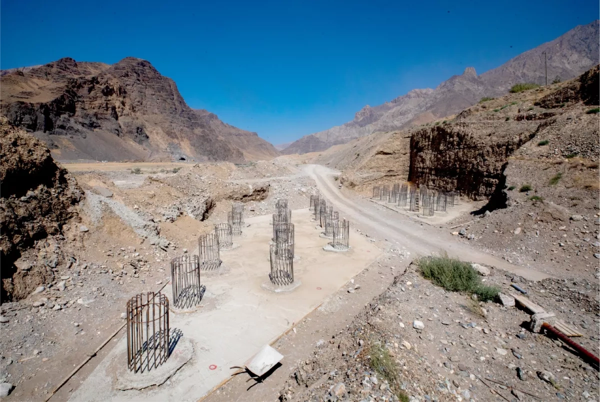 TRIPP route: Azerbaijan builds railway bridge to Armenia, Türkiye PHOTO / VIDEO