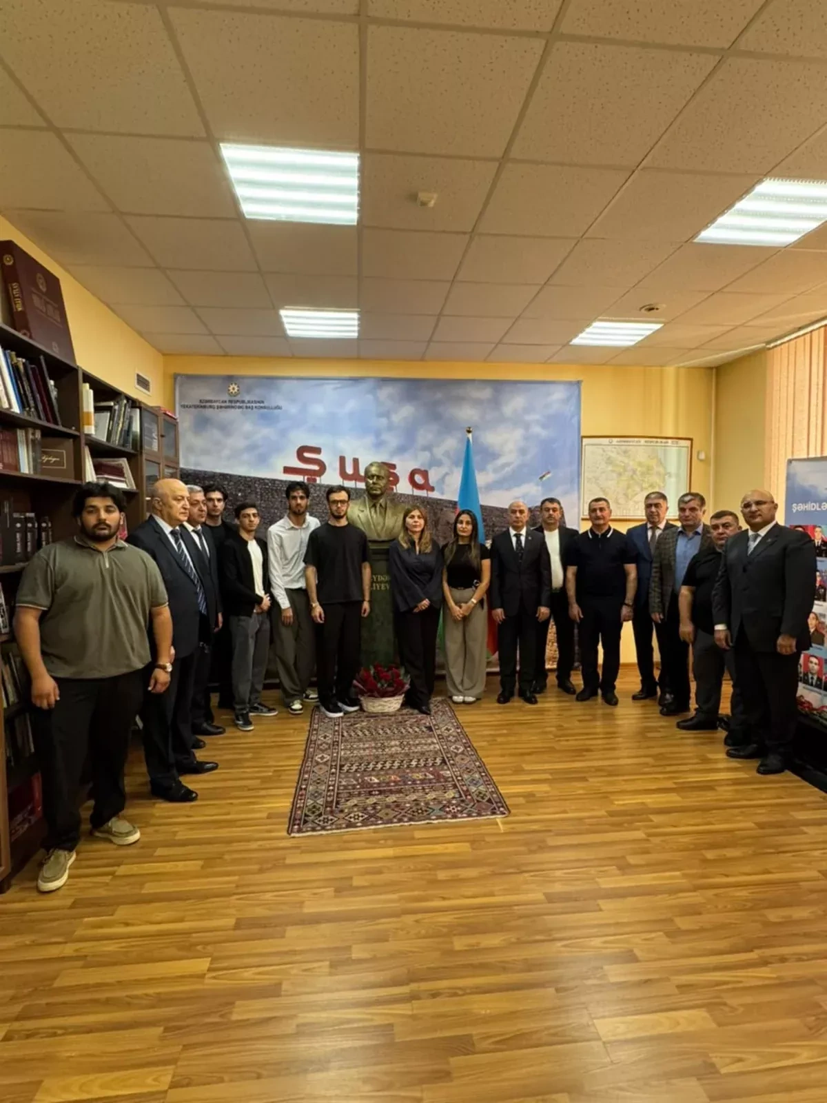 Azerbaijan honours martyrs of 44-day Patriotic War at Yekaterinburg consulate PHOTO