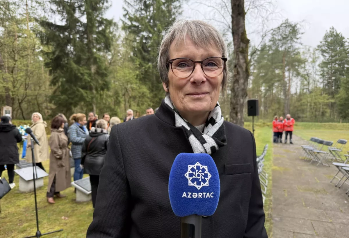 Memorial director: Bergen-Belsen plaque honours Azerbaijani POWs