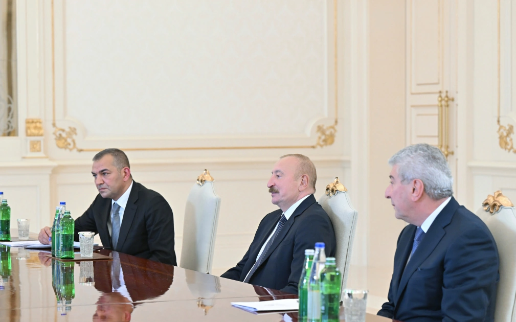 President Ilham Aliyev receives Secretary-General of World Tourism Organization (PHOTO)