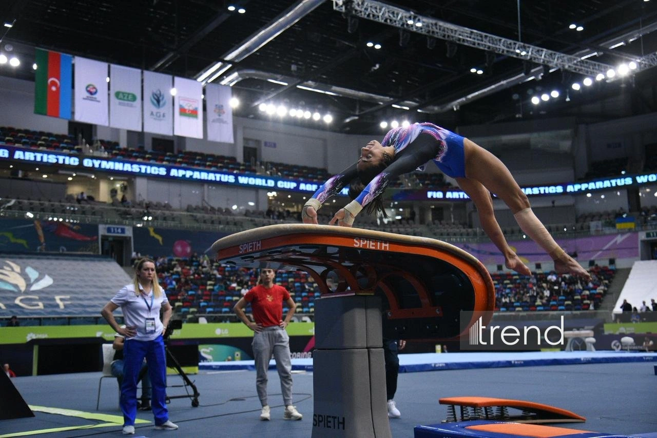 Third competition day at FIG Artistic Gymnastics World Cup in Azerbaijan's Baku concludes (PHOTO)